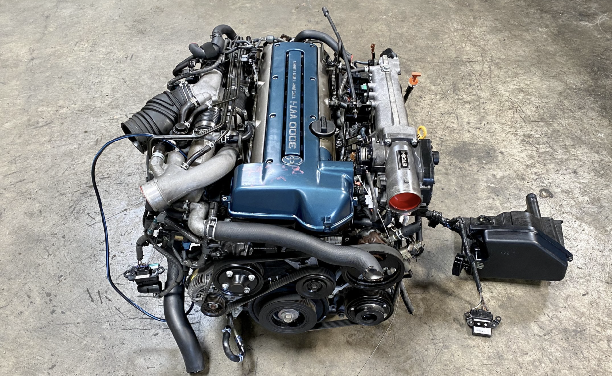 Upravený motor 2JZ pro drift